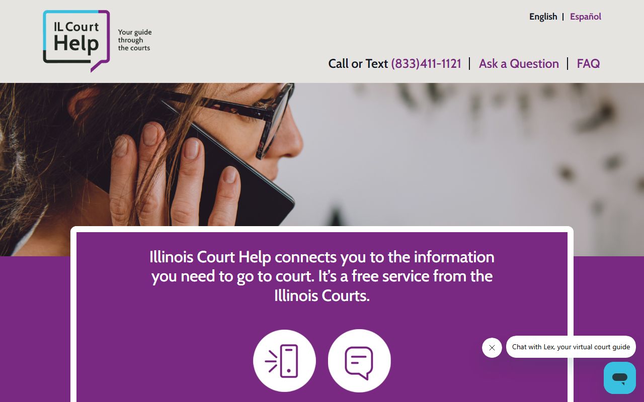 Illinois Court Help free service for navigating Illinois court records and procedures